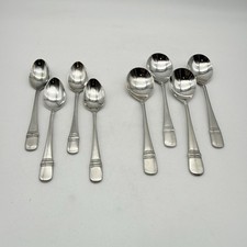 Heirloom by Oneida 18/10 ... 4 Soup Spoons And 4 Small Spoons picture