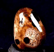 old Mystic Sulemani stone bhaisajyaguru soloman stone evil eye shaman #7685 picture