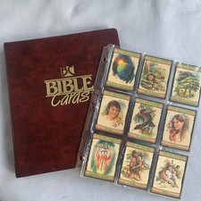 Vtg 1989 Re•Ed Bible Card Set Complete In Binder (90 Cards) picture