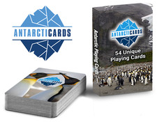 ANTARCTICA PLAYING CARDS SIR ERNEST SHACKLETON - INTERACTIVE 360 VIRTUAL TOURS picture