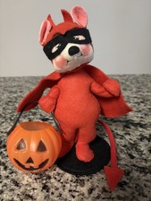 8” Annalee Trick Or Treat Devil Panda picture