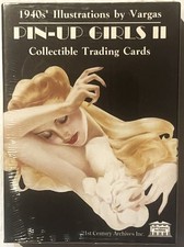 Vintage 1993 ๐น Pin-Up Girls II Vargas Trading Card Set Sealed Box 21st Century picture