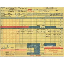 Vintage 1990 Kmart Auto Center Service Invoice 1981 Buick Skylark Ephemera picture