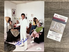 (SSG) Sexy, Handsome FRANKIE AVALON Signed 8X10 Color Photo 