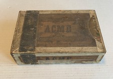 Acme Cigar Box 1883 Tax Stamp Antique Union Made picture