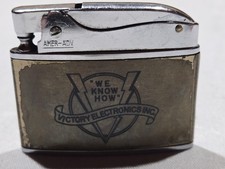RARE VTG VICTORY ELECTRONICS AMER-ADV JAPAN LIGHTER RESEARCH WESTBURY, NEW YORK picture