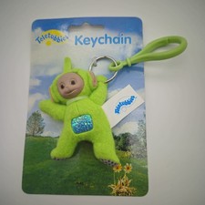 Vintage Teletubbies Dipsy 1998 Applause Ragdoll  Keyring Keychain Green picture