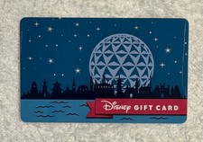 Disneyland Collectable gift card featuring EPCOT picture