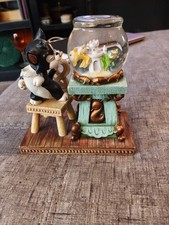 Vintage Disney Figaro And Cleo Snowglobe picture
