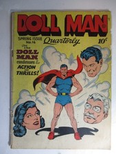 Doll Man Quarterly #16, Torchy, VG, 4.0, OWW Pages, 1948 picture
