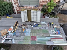 Huge Vintage Drafting Tools Lot 100+ Scale Master K&E Alvin X-Acto Rapidograph picture