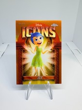 2025 Topps Chrome Disney Joy Icons Orange Refractor 8/25 Inside Out Pixar picture