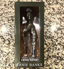 BDA Sports Ernie Banks Chicago Cubs Silver Metal Figure HOF Wintrust 2023 8+ picture
