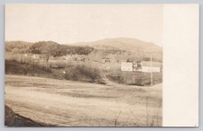 Andover NH Real Photo Postcard Rural Town Scene 1911 RPPC picture