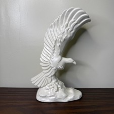 Vintage Royal Haeger Pottery Eagle Vases Sculpture picture