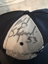 Dallas Cowboys Hat Signed By #74 Bob Lilly & #53 Mark Stepnoski picture