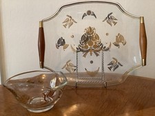 Georges Briard MCM Sonata Platter Tray 12.5x10