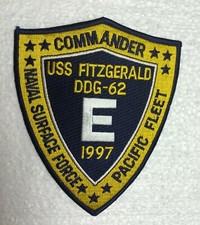 Patch of USS FITZGERALD DDG-62 BATTLE E 1997 picture