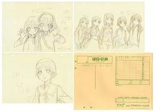 Tamayura Graduation Photo Art Board Set with 3 s & Bag, Anime Blu-ray picture
