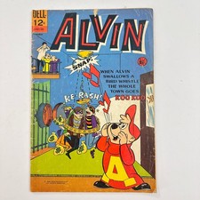 Alvin Issue 18 Dell Comic 1967 Alvin And The Chimpmunks VG 4.0 picture