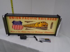 Union Pacific Railroad LED Display lighted sign lightbox Wall Hanging Light picture