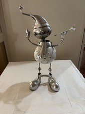 Unique Vintage Tin Man Christmas Decorations candle holder  picture