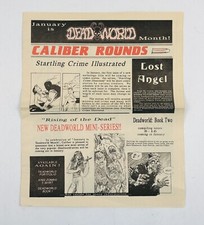Caliber Rounds Jan 1990 Promo Newsletter Deadworld Mike Allred Grafik Muzik picture