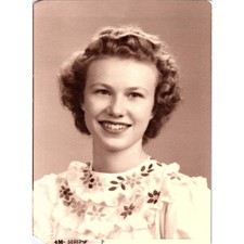 Dorothy Louise Myers Original Vintage Portrait Photograph 5x7 V5 picture