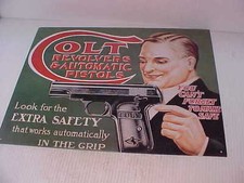 Colt Revolvers and Automatic Pistols sign #8 picture