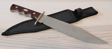 15” XL Classic American Bowie Heavy Duty Modern High Quality Nylon Sheath Sharp picture