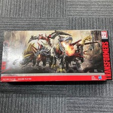 Transformers Dinobots Platinum Edition Set Grimlock Slug Strafe Snarl Robot Toy picture