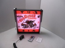 Daisy Red Ryder LED light up Advertising wall clock Brand New picture