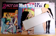3 FANTAGRAPHIC VF+ OR BETTER 2 HOT GIRLS SUMMER NIGHT #1,LIZ+BETH#1. HOT LIPS #2 picture