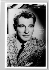 RPPC William Hopper Actor Portrait-  Photo Postcard -  Perry Mason Paul Drake picture