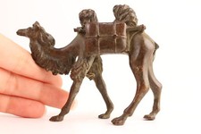 Rare Chinese Brass camel Statue Sculpture Tabletop Figurine Home Decoration picture