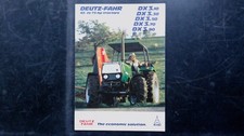 Deutz-Fahr DX3 Series Tractor Brochure 1970s Vintage Agricultural Farm Ad picture