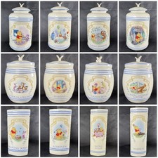 Unused Lenox Disney Set of 12 The Pooh Pantry Canister Fine Porcelain Jars picture