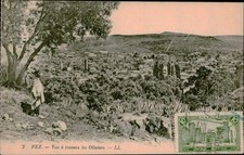 Postcard Fez, Morocco city view postcard picture