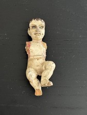 Antique Polychrome Baby Jesus Missing Arms UNique picture