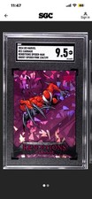 2024 UD  Marvel Renditions #21 Carnage  Ghost-Spider Pink 134/199 🔥SGC 9.5🔥 picture
