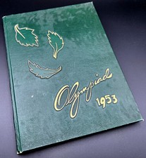 1953 William Winlock Miller High School Annual Yearbook Olympia, Washington WA picture