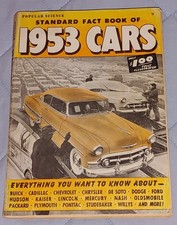 Standard Fact Book Of 1953 Cars Popular Science - 1953 picture