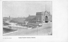 Early Omaha Nebraska NE Union Pacific Station Now Durham Museum Building PC picture