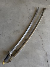1864 US Model 1860 Light Cavalry Saber Civil War GWC Inspector Sword Scabbard picture