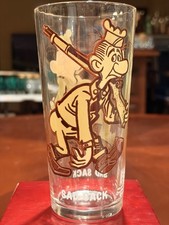 Vintage 1975 Sad Sack Pepsi Glass Collector Series Harvey Cartoons White Letters picture