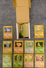 1999-2000 Vintage Pokémon Card Lot of (94) Base Set Starters Jungle Base Set 2 picture