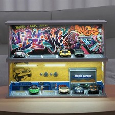 Miniature Alloy Garage Display Model with Lights picture