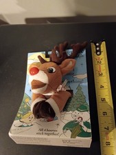  Rare Rudolph The Red-Nosed Reindeer Four Hoof  Magnet Display - CVS 1999 picture