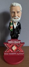 Dos Equis Jonathan Goldsmith Most Interesting Man Bobblehead 7” Bar Display picture
