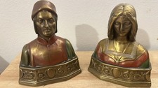  Bookends  1920s  Dante Alighieri and Beatrice  picture